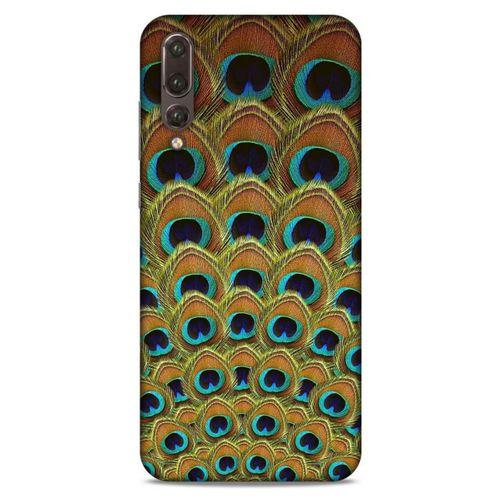 Huawei P20 Pro Kılıf Desenli Özel Seri Tüyler (4) Koruma Kılıfı