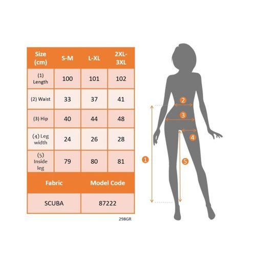 Kadın Geniş Korsaj Bel Detaylı Paçaya Doğru Geniş Yüksek Bel Dalgıç Pantolon