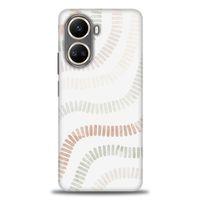 Realme C55 Kılıf HD Baskılı Kılıf - Renkli Mozaik + Tam Ekran Koruyucu