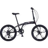 Salcano SLCN400 Hidrolik Fren 24 Jant Katlanır Bisiklet Platin Gümüş