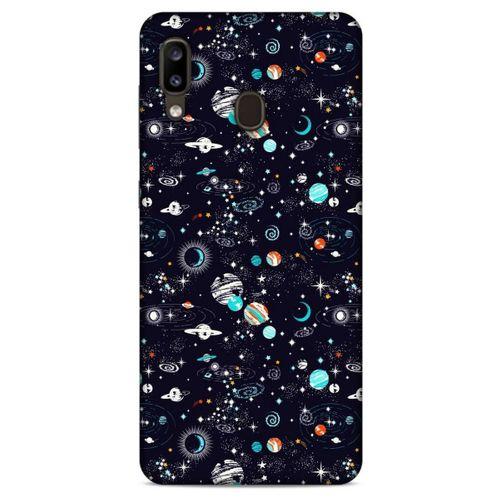 Spacex (20) Tema Koruyucu Kılıf Samsung Galaxy A20 Kılıf