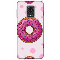 Xiaomi Redmi Note 9S Uyumlu Kılıf Pembe Delisi (25) Antişok Kapak Donut