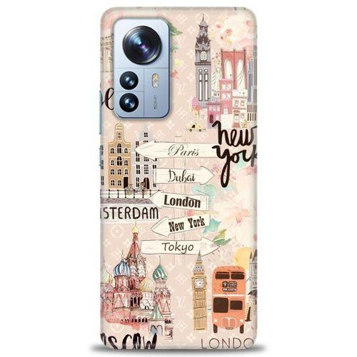 Xiaomi Mi 13 Pro Kılıf HD Baskılı Kılıf - Berlin Set + Tam Ekran Koruyucu