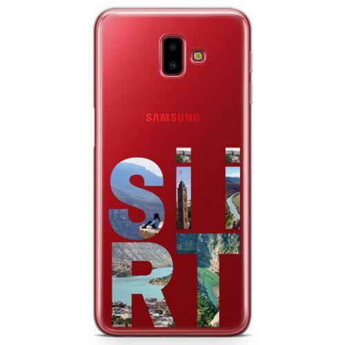 Samsung Galaxy J6 Plus Kılıf Siirt Gezi Arka Kapak Koruma Desenli Full Koruyucu