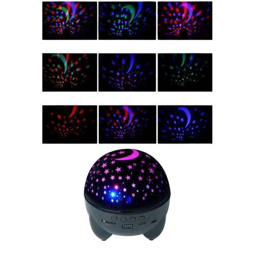 Gece Lambası Renkli Yıldızlı Gökyüzü Projeksiyon Gece Tavan Yansıtma