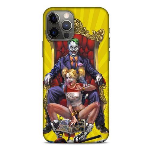 Apple iPhone 12 Pro Uyumlu Kılıf Harley Quinn (36) Glitter Kılıf Lavanta mor