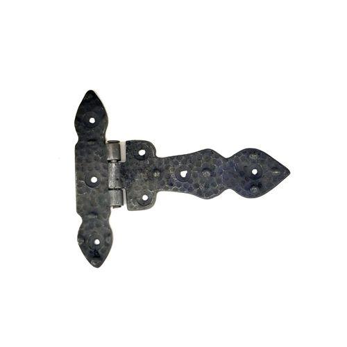 Antika Tarz Dekoratif Pirinç Kuyruklu Düğmeli Menteşe No1 - 117x142 Mm, Oksit