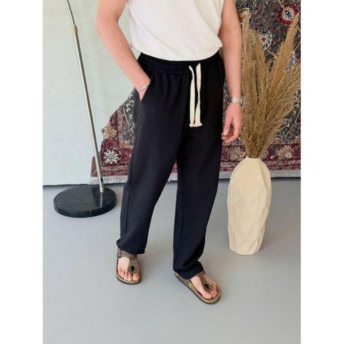 Erkek İthal Yıkamalı Keten Pantolon