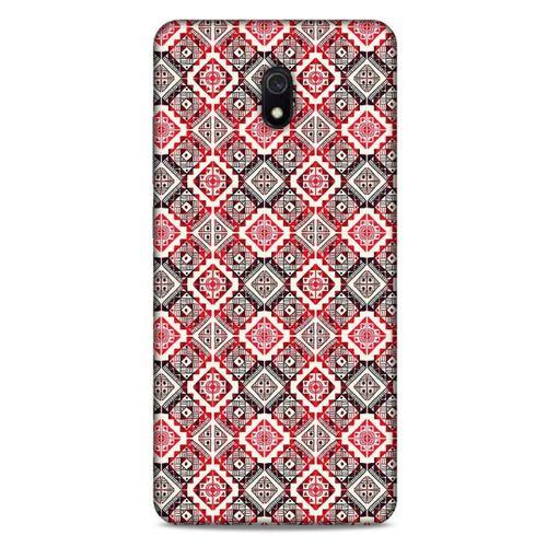 Ethnic Culture (89) Xiaomi Redmi 8A Kılıf Silikon Kapak Desenli