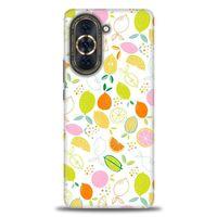 Huawei Nova 10 Pro Kılıf HD Baskılı Kılıf - Renkli Limonlar + Tam Ekran Koruyucu