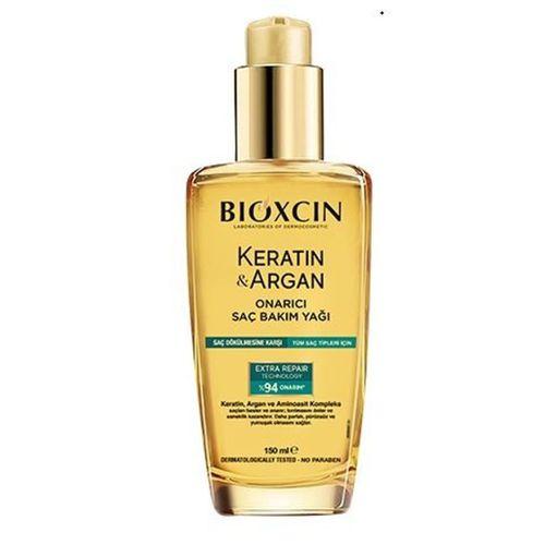 Bioxcin Bioxcin Keratin & Argan Onarıcı Saç Bakım Yağı 150 Ml - Yıpranmış Ve Hasar Görmüş Saçlar