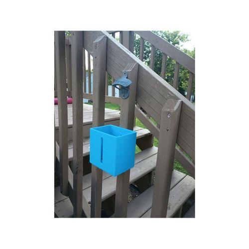 Handy Dandy Süper Kullanışlı Şişe Kapağı Yakalayıcı 3D Baskı (Bu ürün Sadece Plastik parçadır - Almadan Önce Soru Sorabilirsiniz)