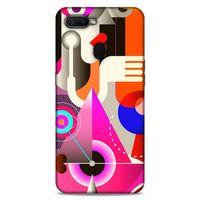 Lopard Oppo Ax7 Uyumlu Kılıf Soyut Sanat (17) Baskılı Tasarım Kılıf