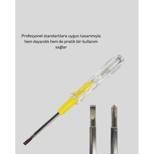 Neon Işıklı Elektrik Kontrol Kalemi