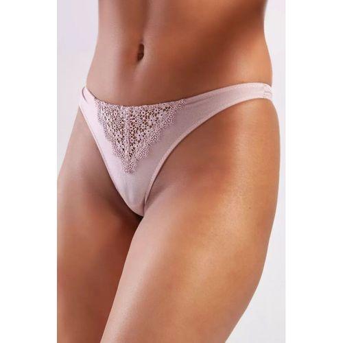 Garland Mini String, Kadın Güpürlü Açık Pembe Külot