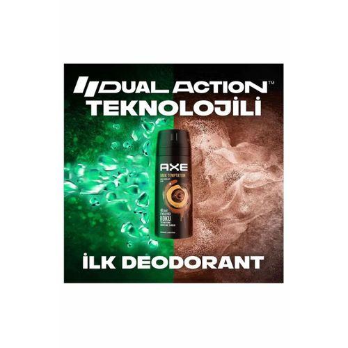 2 Adet Axe Dark Temptatıon Bay Parfüm Kofre 150 ml