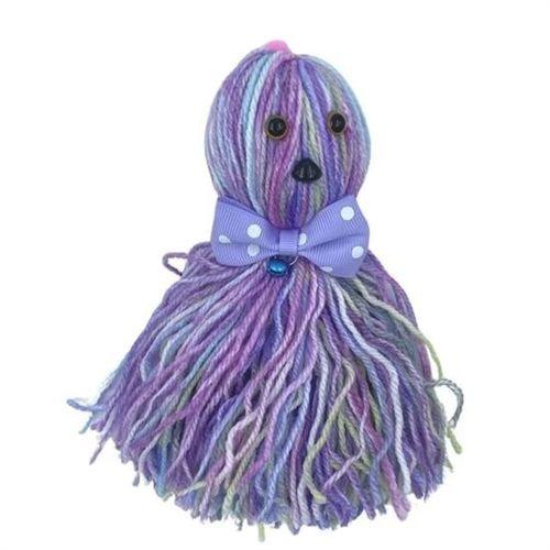 Ahtapot Şekilli Zilli Ve İpli Rengarenk Püsküllü Sevimli Kedi oyuncağı