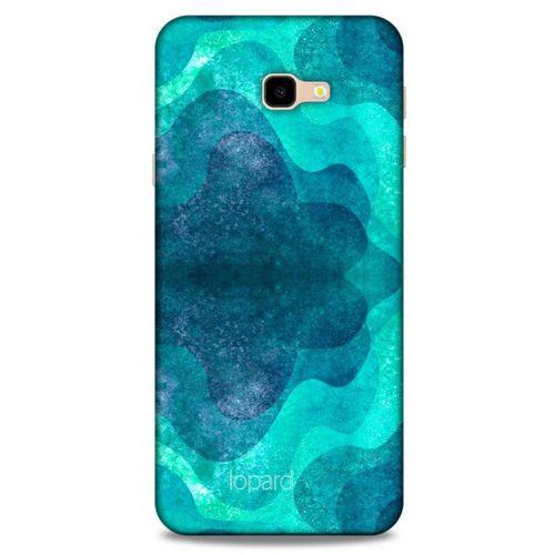 Samsung Galaxy J4 Plus Kılıf Pastel Renkler (6) Silikon Kılıf Mavi Yeşil