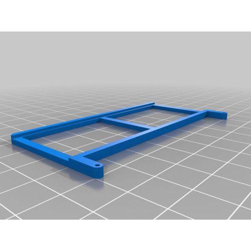 SCX24 Yan Yatık Pil Tepsisi 3D Baskı (Bu ürün Sadece Plastik parçadır - Almadan Önce Soru Sorabilirsiniz)