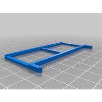 SCX24 Yan Yatık Pil Tepsisi 3D Baskı (Bu ürün Sadece Plastik parçadır - Almadan Önce Soru Sorabilirsiniz)