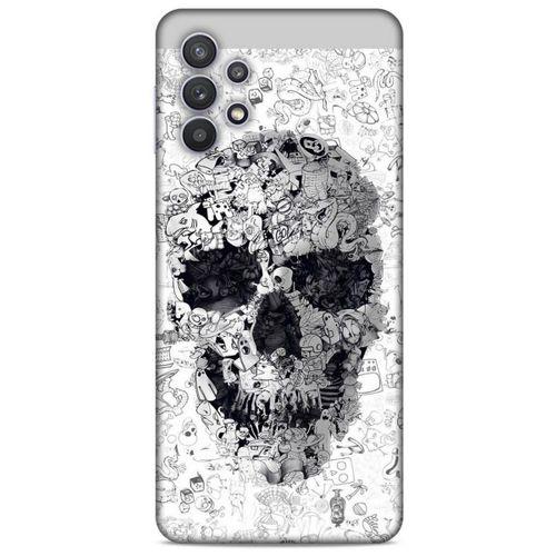 Samsung Galaxy A32 Uyumlu Kılıf Motorsiklet (26) Tpu Silikon Kılıf İskelet