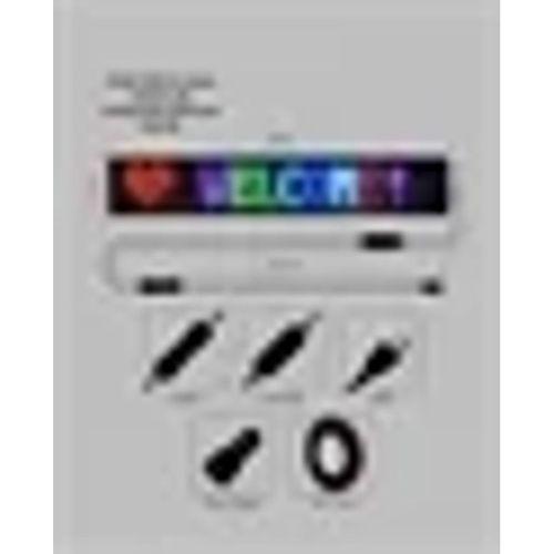 Yüksek Parlaklık Ayarlı Rgb Led Ekran Kayan Yazı Ve Grafik Destekli Esnek Panel