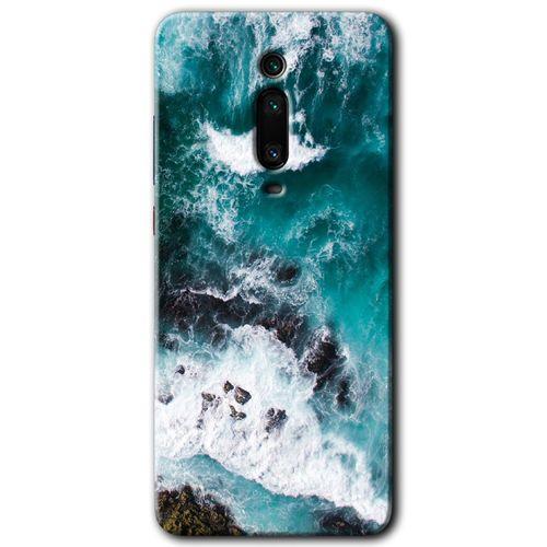 Potkal Hediye Fabrikası Xiaomi Mi 9T Kılıf HD Desen Baskılı Arka Kapak - Deniz Kıyısı