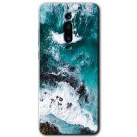 Potkal Hediye Fabrikası Xiaomi Mi 9T Kılıf HD Desen Baskılı Arka Kapak - Deniz Kıyısı