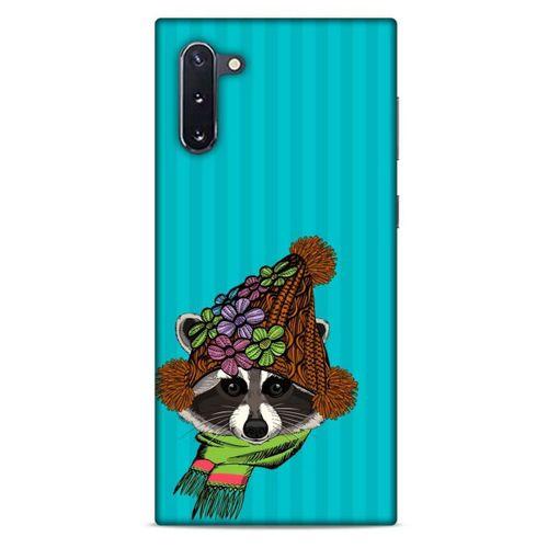 Animax Bereli Rakun Samsung Galaxy Note 10 Kılıf Desenli Silikon