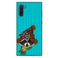 Animax Bereli Rakun Samsung Galaxy Note 10 Kılıf Desenli Silikon