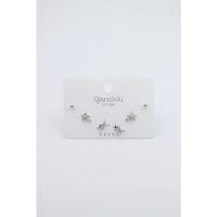 Çoklu Set Küpe - Gümüş