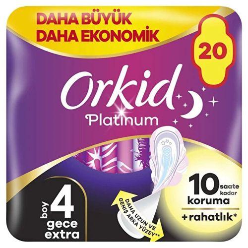 Eğitici Çocuk Orkid Ultra Platinum Gece Extra Ped 20'Li