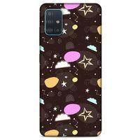 Spacex (37) Tema Silicone Cover Samsung Galaxy A51 Kılıf