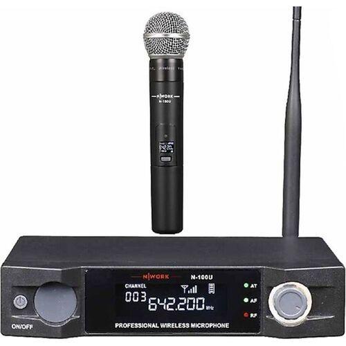 Uhf Kablosuz Mikrofon 1 EL Nwork N-100U