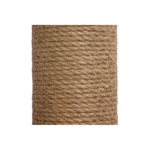 Beeztees DBL Kedi Tırmalama ve Oyuncağı, Toprak Rengi, 35x35x50cm