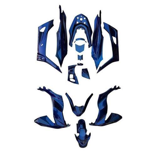 HONDA Honda Pcx 2021 - 2024 Uyumlu Komple Kaporta Seti Bukalemun Mavi