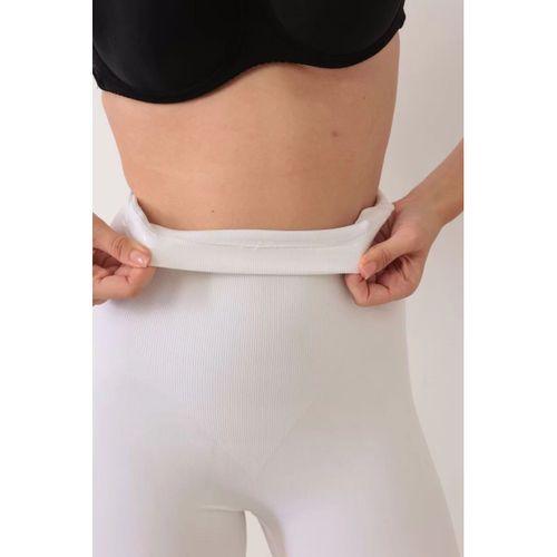 Beyaz Kadın Kalça Kaldırıcı Dikişsiz Korse - 760