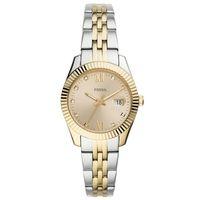 Fossil FES4949 Quartz Çelik Altın/Gri 32 mm Kadın Kol Saati