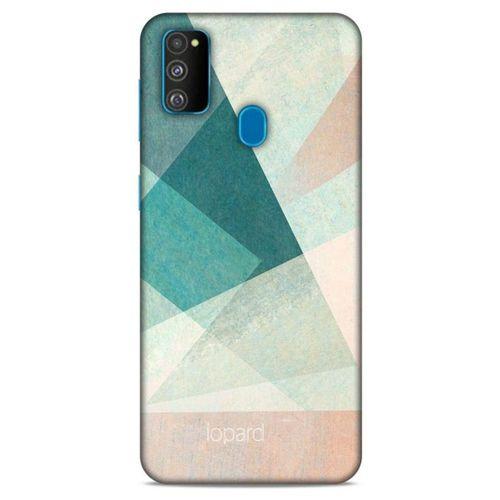 Samsung Galaxy M30s Kılıf Pastel Renkler (24) Darbe Emici Kılıf Yeşil Beyaz