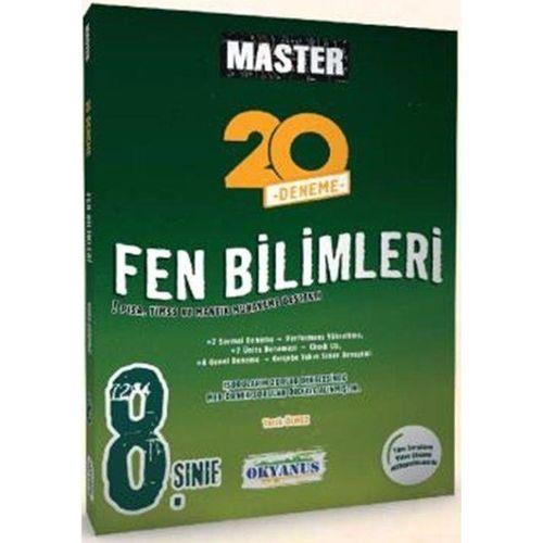 8.Sınıf Master 20 Fen Bilimleri Deneme Okyanus Yayınları