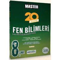 8.Sınıf Master 20 Fen Bilimleri Deneme Okyanus Yayınları