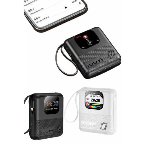 Akıllı Powerbank 10.000 Mah 4 Çıkışlı Taşınabilir Dijital Göstergeli