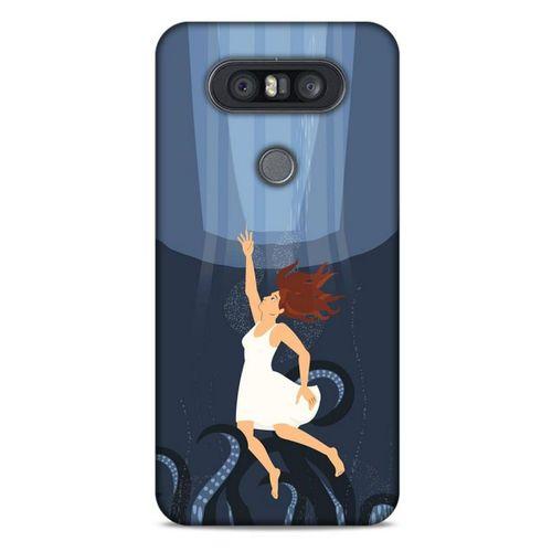 LG K41S - K51S Kılıf Depresyon (43) Thin Fit Kılıf Mavi Tonları