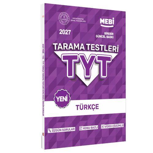 2027 YKS-TYT MEBİ-OGM Türkçe Özgün Tarama Testleri Kitabı A4 Boyut Renkli Görsel BASKI ÜCRETİ