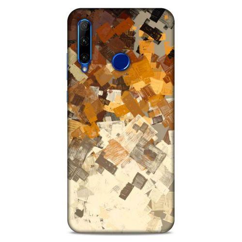 Lopard Huawei Y6P Uyumlu Kılıf Soyut Sanat (34) Desenli Slim Armor Kılıf