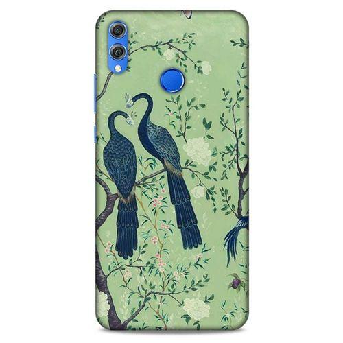 Huawei Honor 8x Uyumlu Kılıf Yeşil Delisi (29) Arka Koruma Kılıfı Asker yeşili