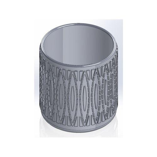 Alışılmadık Dairesel Desenli Yuvarlak Kalemlik (Bu ürün Sadece Plastik parçadır - Almadan Önce Soru Sorabilirsiniz)