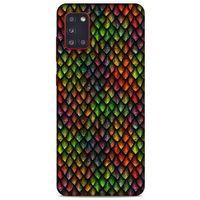 Samsung Galaxy A31 Kılıf Dragons (6) Silikon Kılıf Ejderha Skin Çok Renkli
