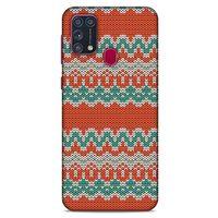 Kazak (49) Desenli Silikon Kapak Samsung Galaxy M31 Kılıf