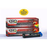 Oki B412dn Muadil Toner - 7000 Sayfalık - İkili Avantaj Paket
